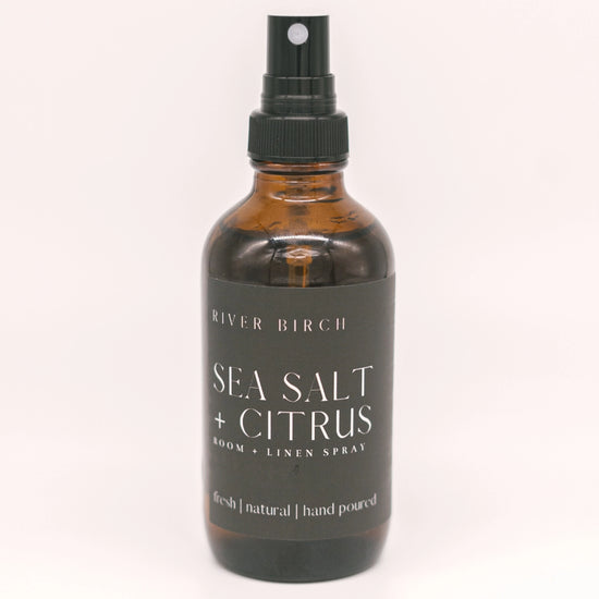 Sea Salt + Citrus Room + Linen Spray