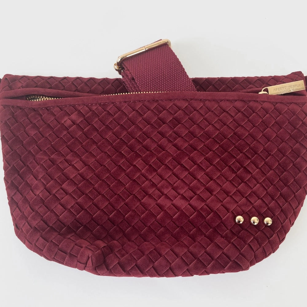Suede Westlyn Woven Bum Bag - Multiple Colors