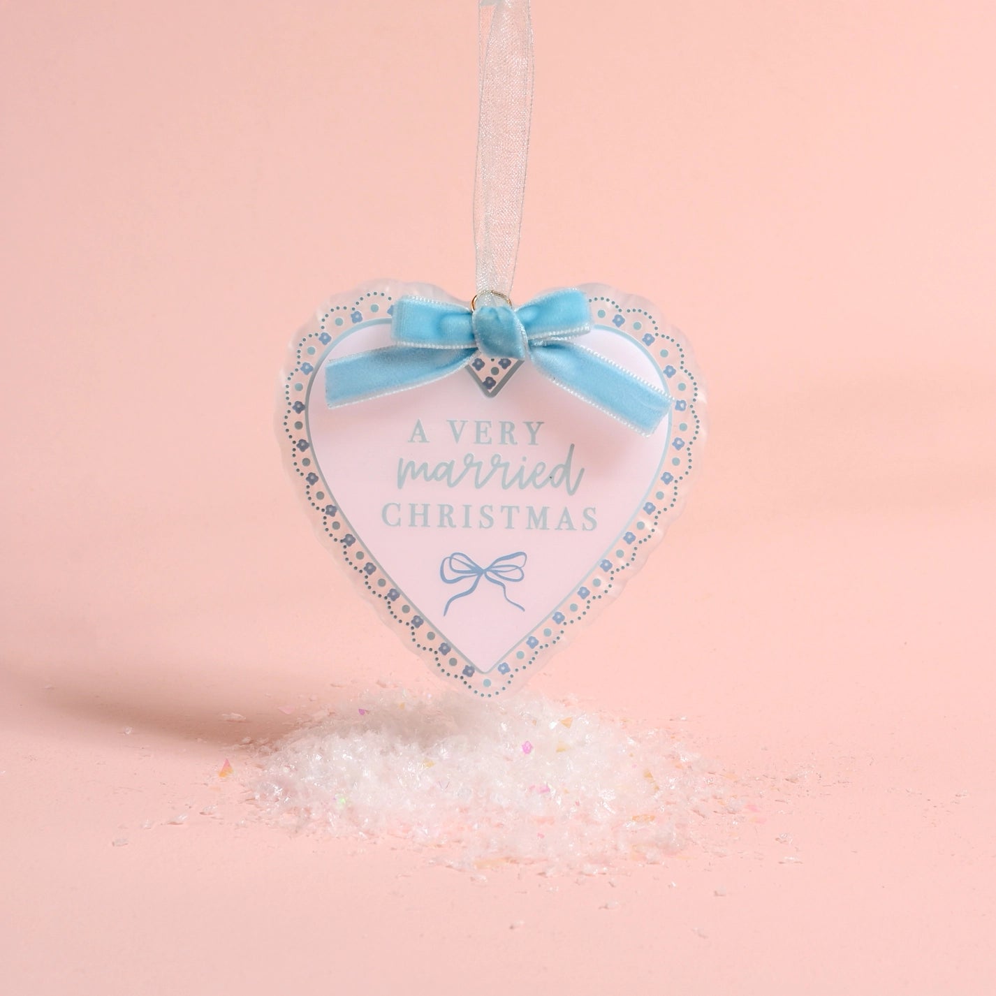 A Very Married Christmas Ornament