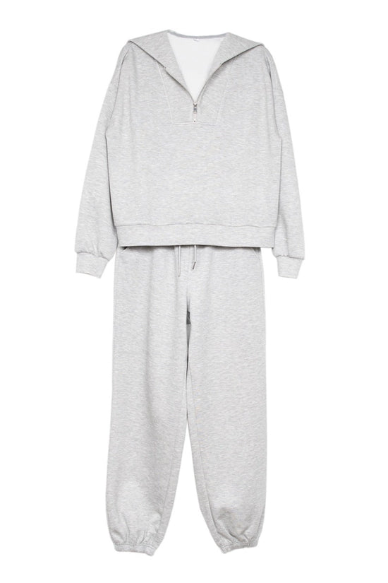 Gray Scuba Pullover