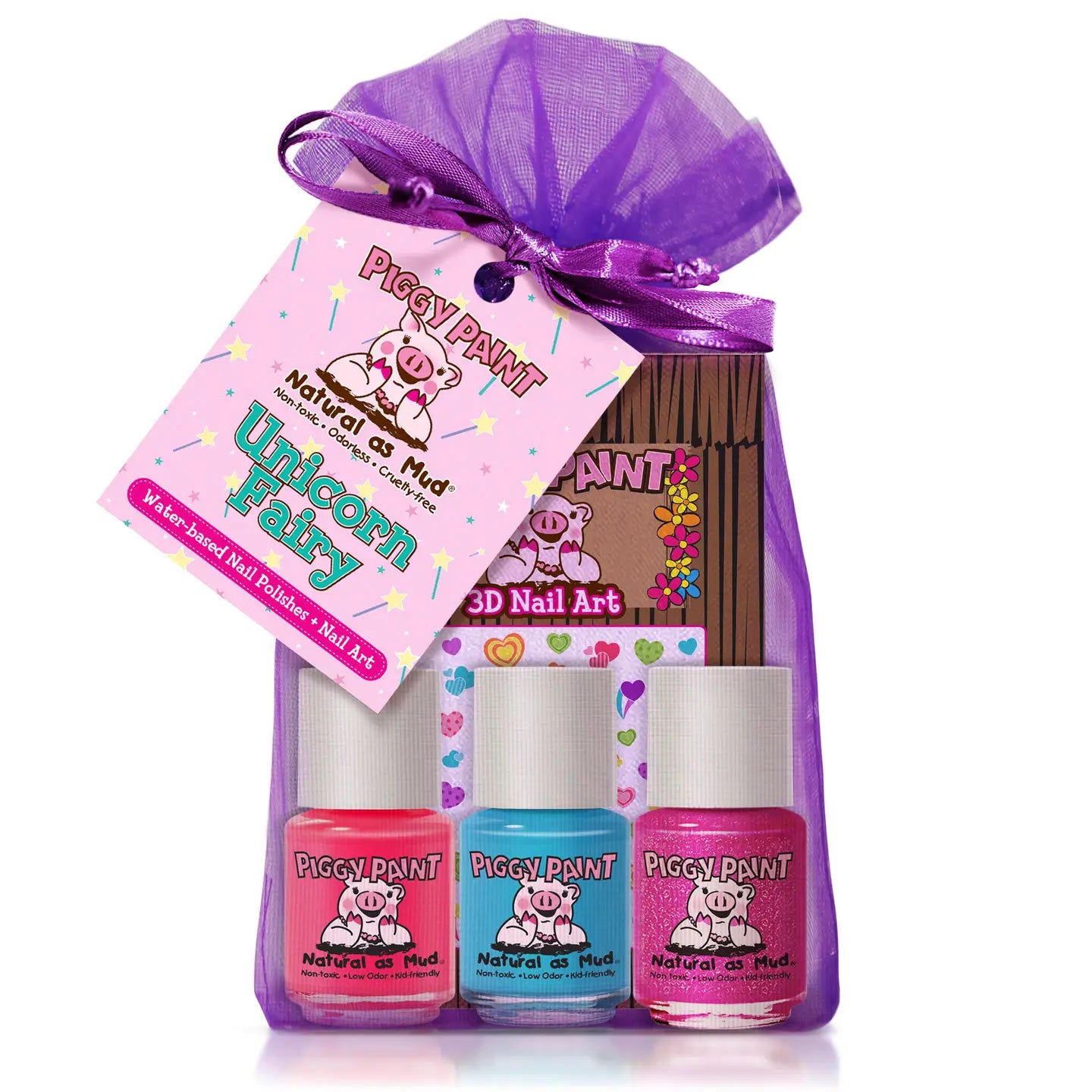 Unicorn Fairy Non-Toxic Kids Nail Polish Gift Set