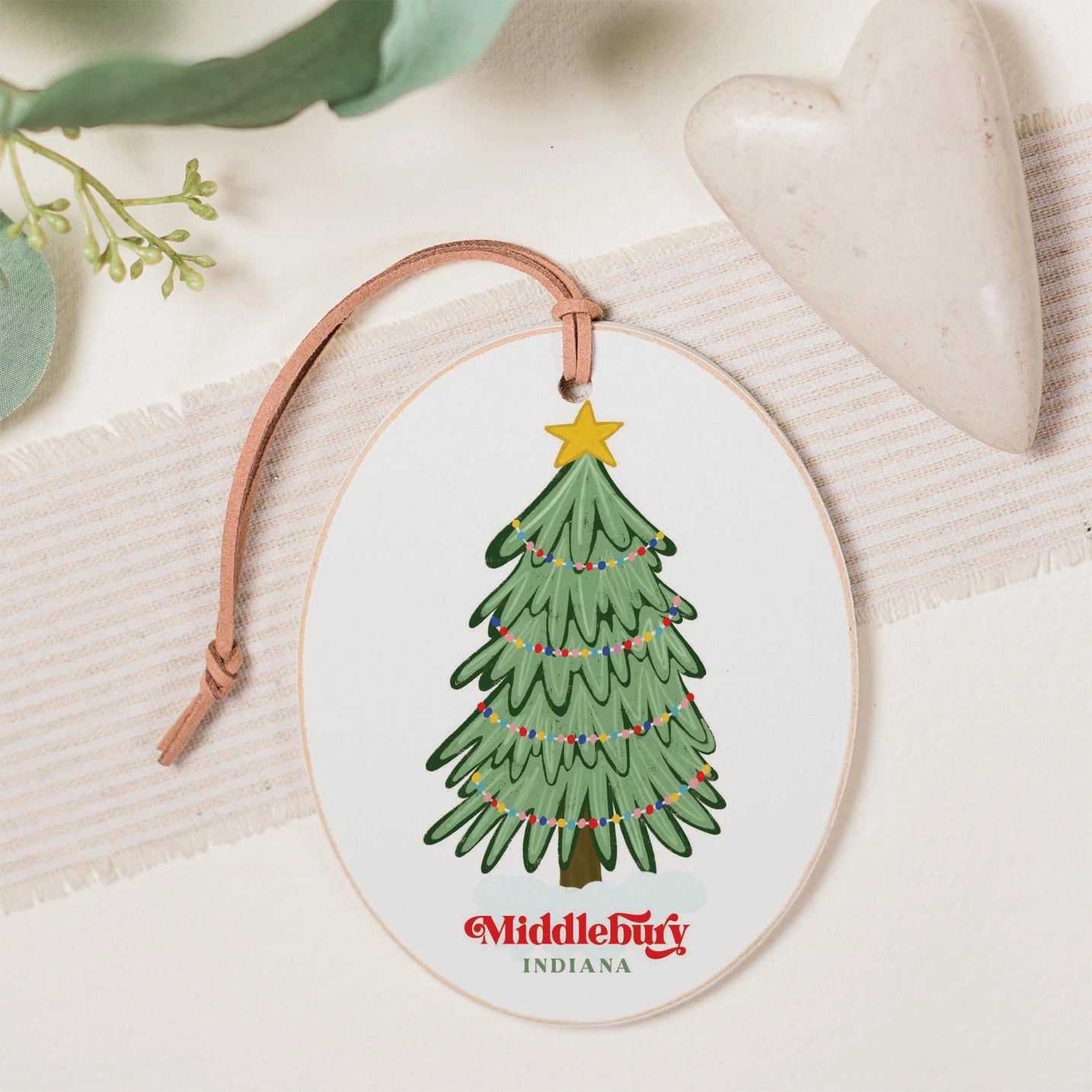 Christmas Tree Ornament - Middlebury, IN