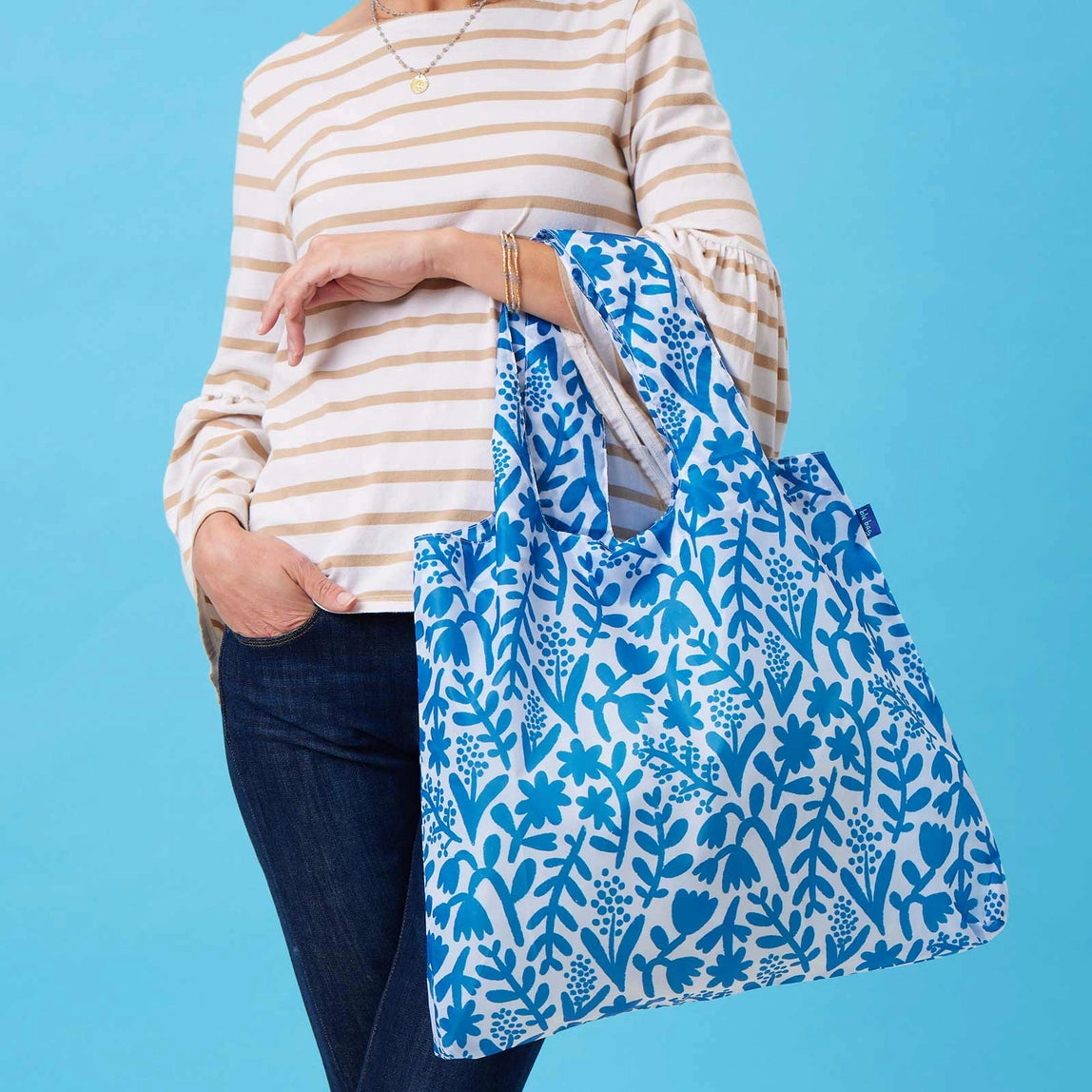 Blu Bag Reusable Shopper Tote - Multiple Prints