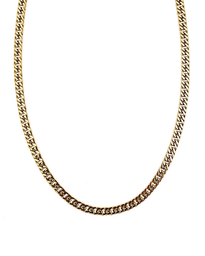 Della Cable Snake Chain Necklace