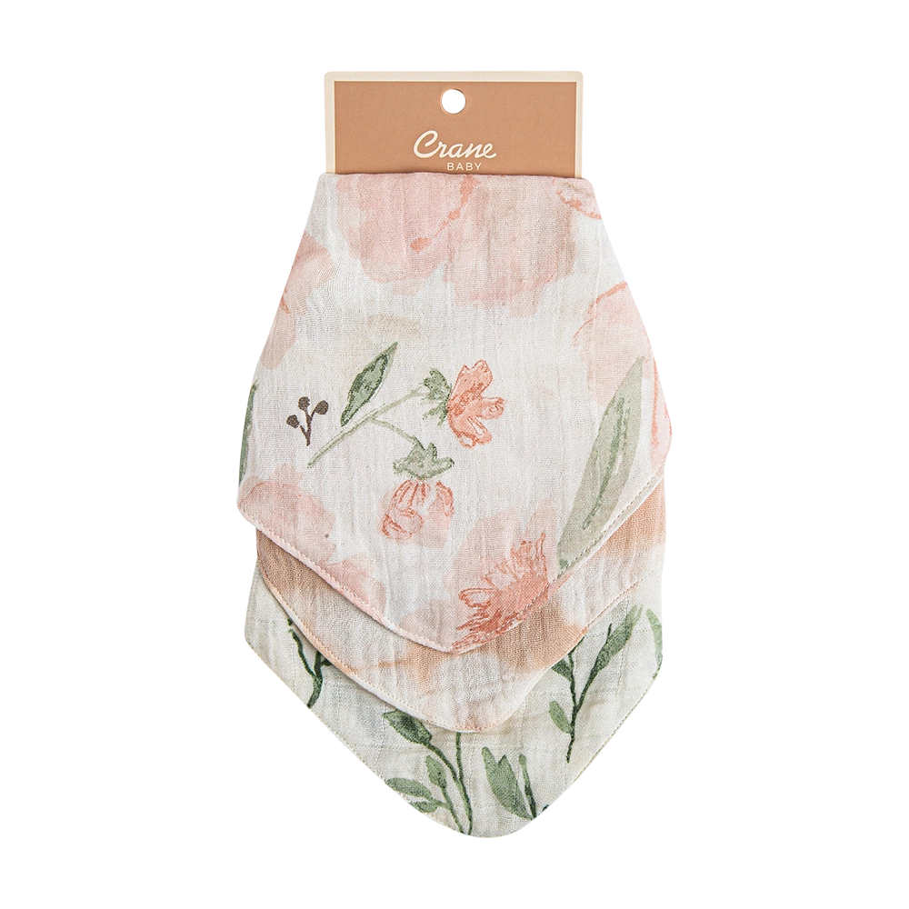 Parker Floral 3-pc. Bib Set