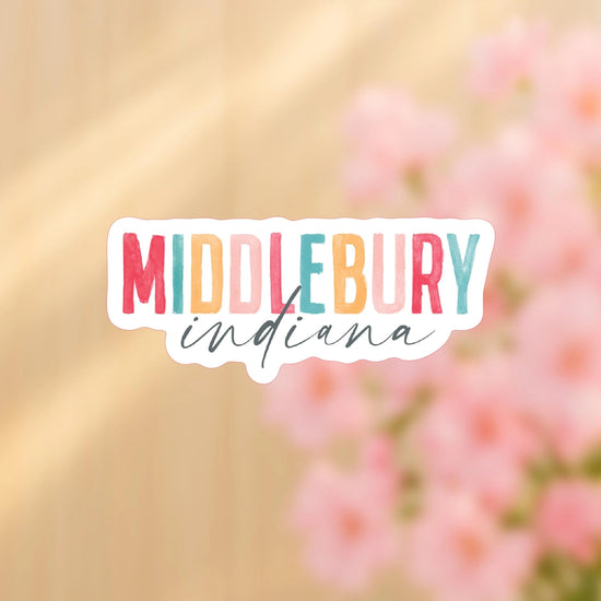 Middlebury, IN Sticker