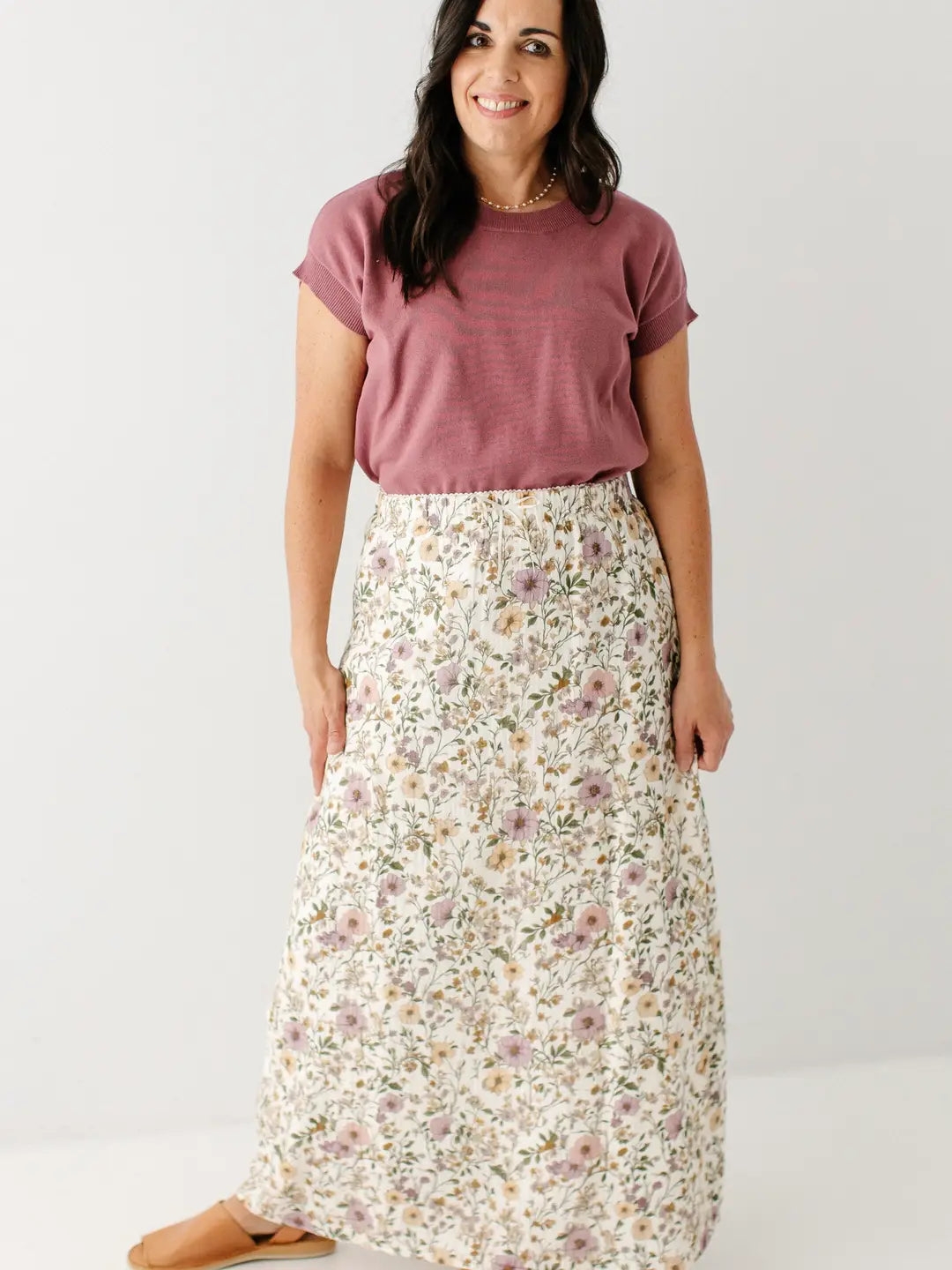 Meredith Classic Cotton Sweater Top