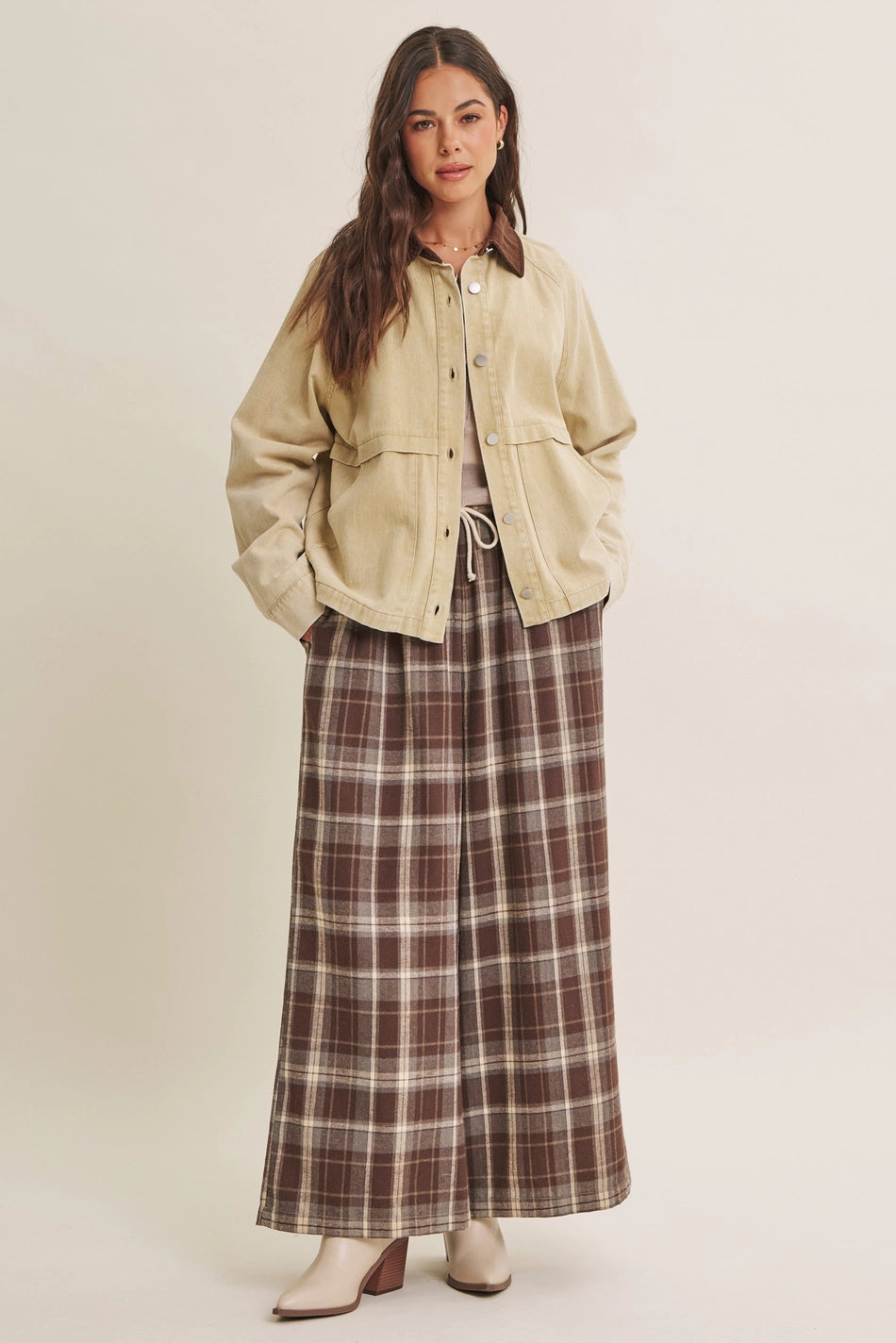Timeless with A Twist Cotton Twill Jacket