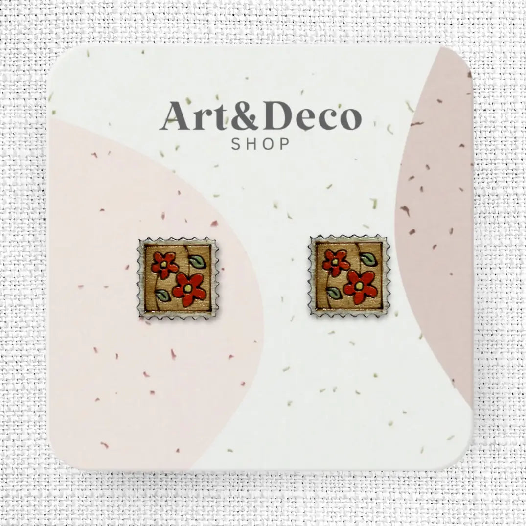 Maple Wood Earrings | Multiple Designs