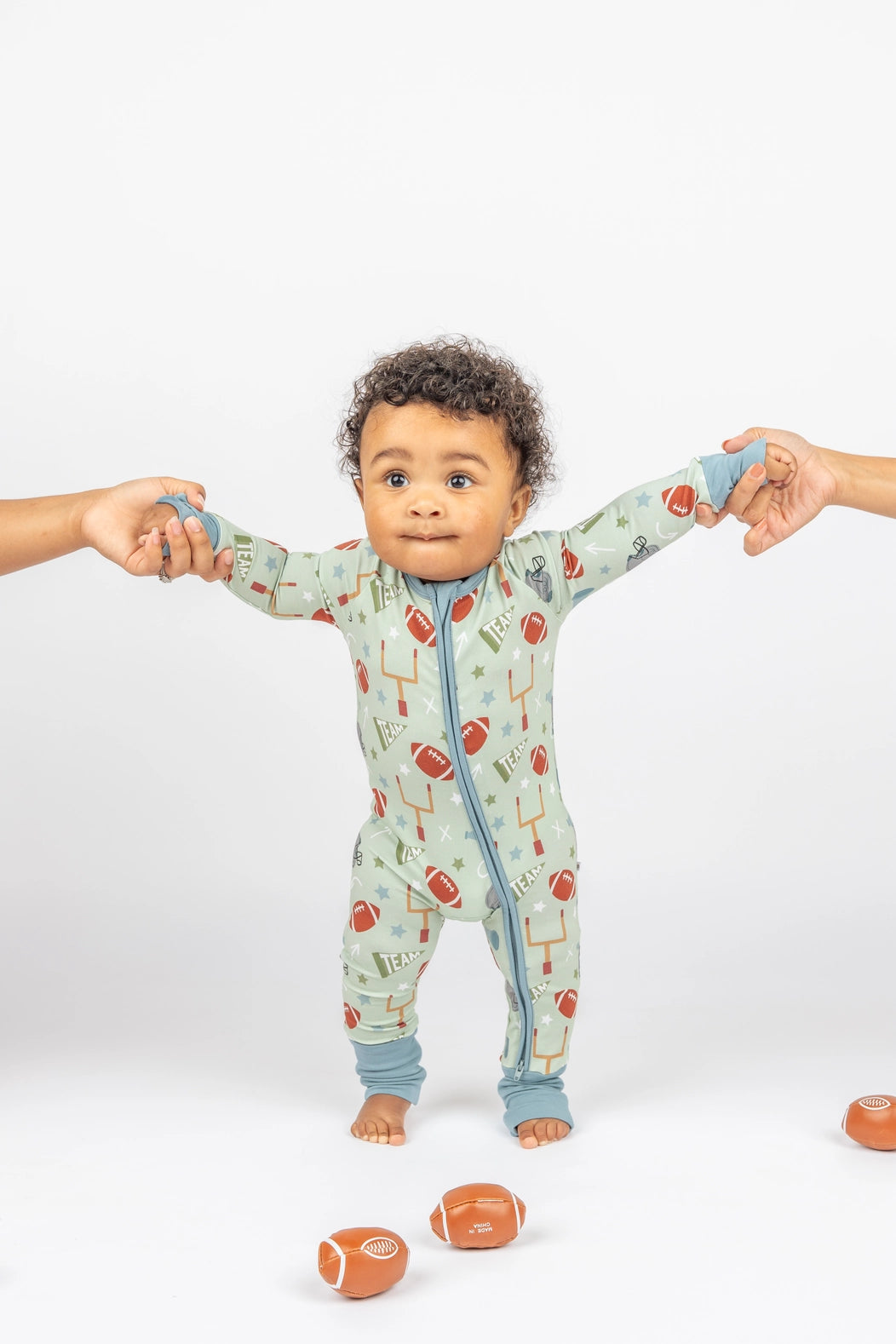 Emerson & Friends Bamboo Convertible Footie | Multiple Designs