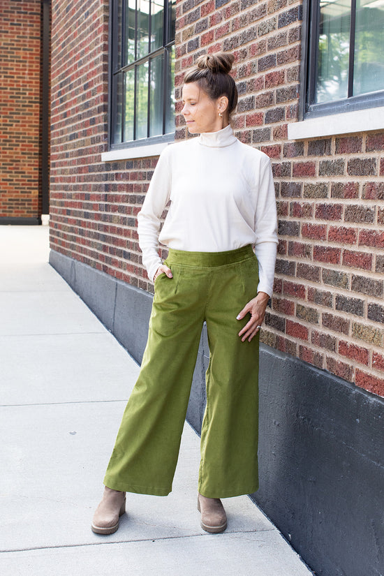 Wide Leg Pant - Jade