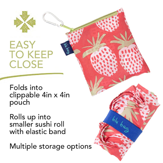 Blu Bag Reusable Shopper Tote - Multiple Prints