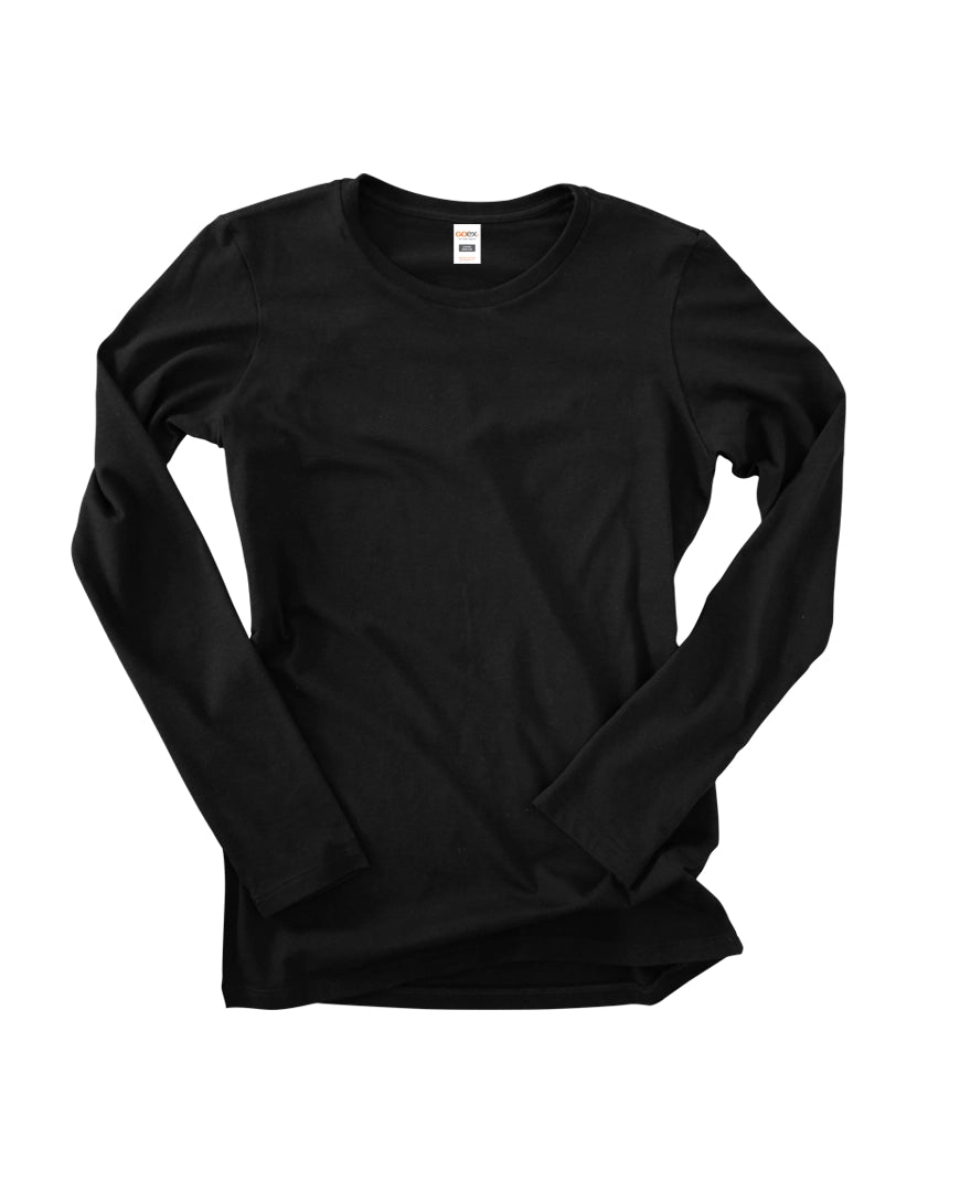 Premium Cotton Long Sleeve Tee - Multiple Colors