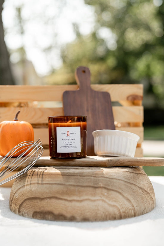 Pumpkin Soufflè Candle - Multiple Sizes Available
