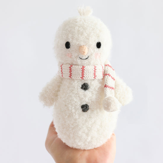 Baby Snowman | Candy Cane Scarf