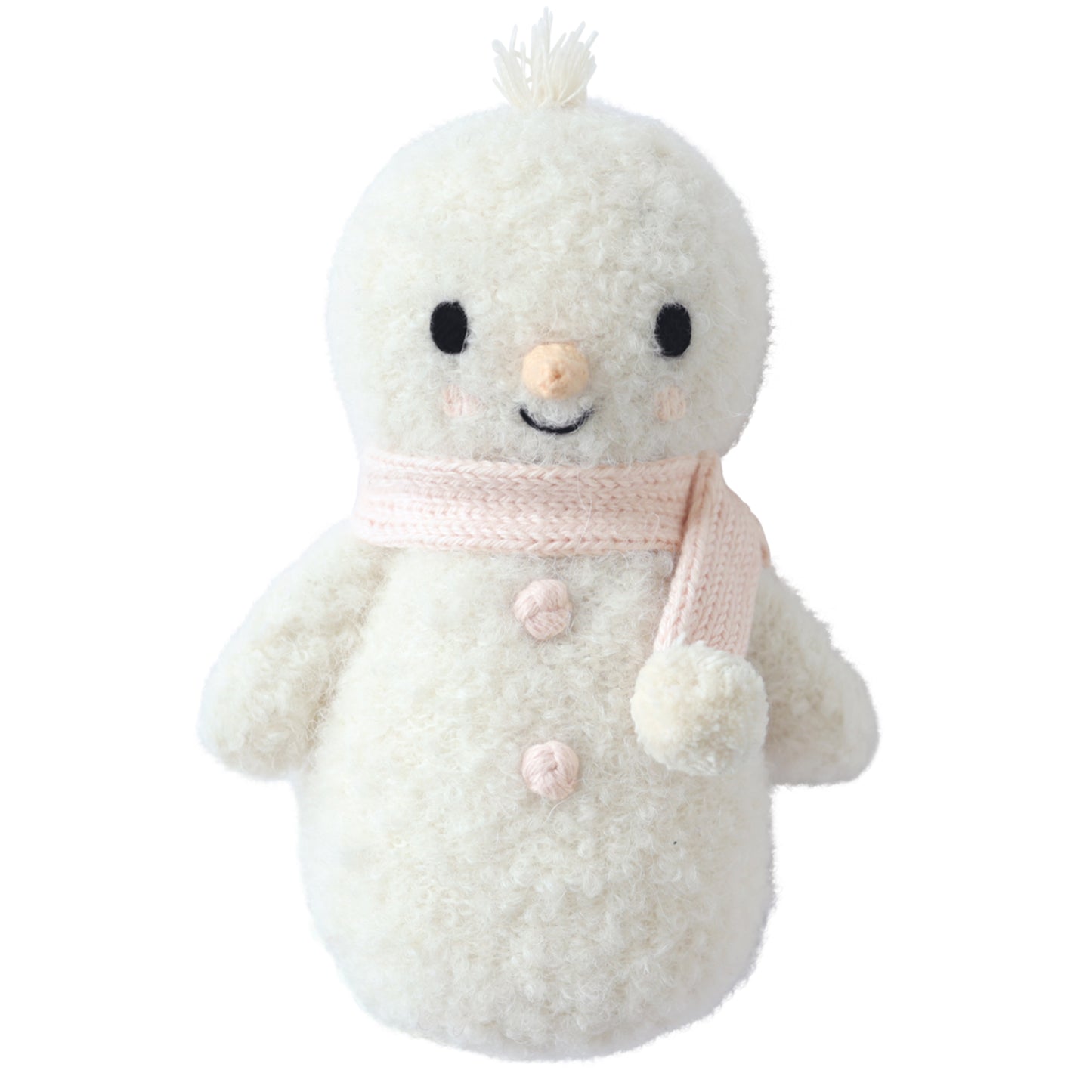 Baby Snowman | Blush Scarf