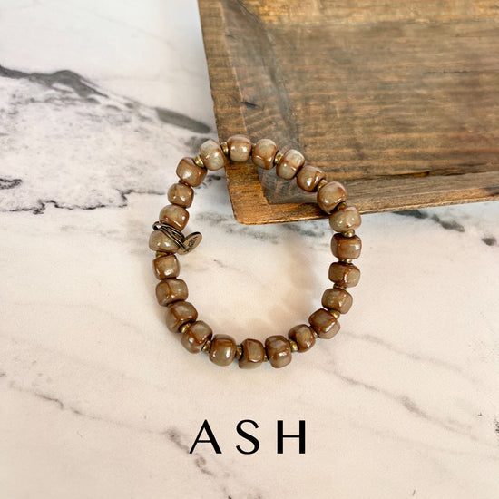 *Square Beaded Bèl Kòz Bracelets