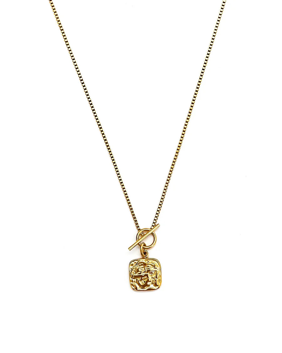 Andrea Toggle Pendant Necklace