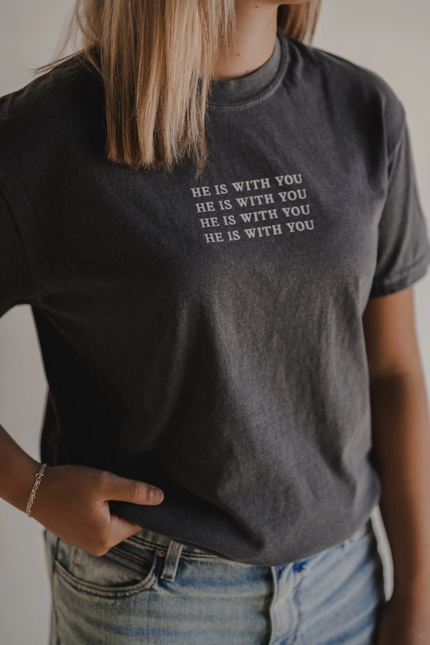 He Is With You Tee