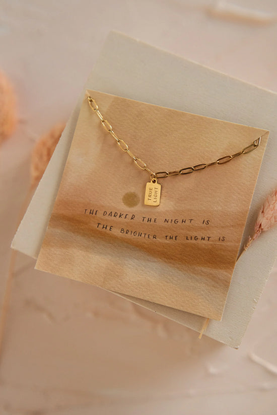 Load image into Gallery viewer, True Light Tag Necklace
