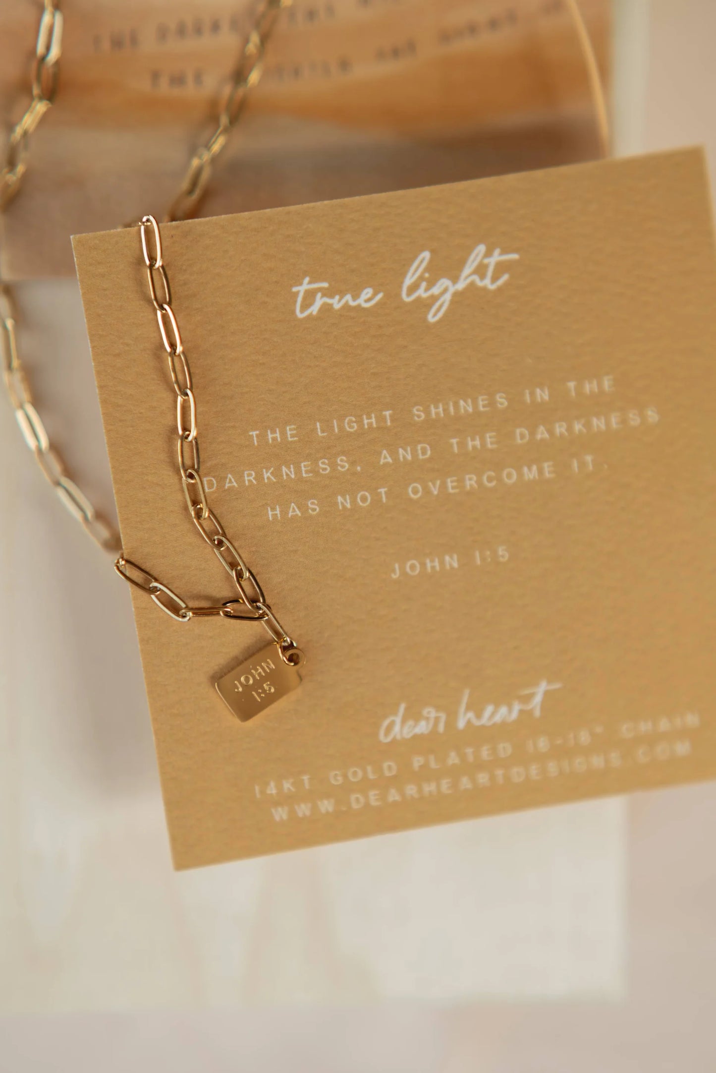 Load image into Gallery viewer, True Light Tag Necklace
