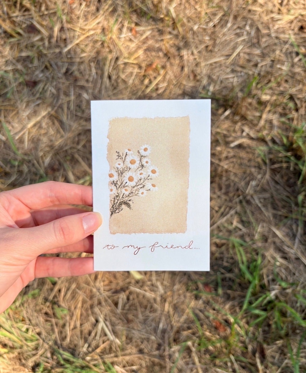 Small Watercolor Greeting Cards (4.9" x 3.4")