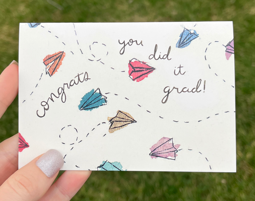 Small Watercolor Greeting Cards (4.9" x 3.4")