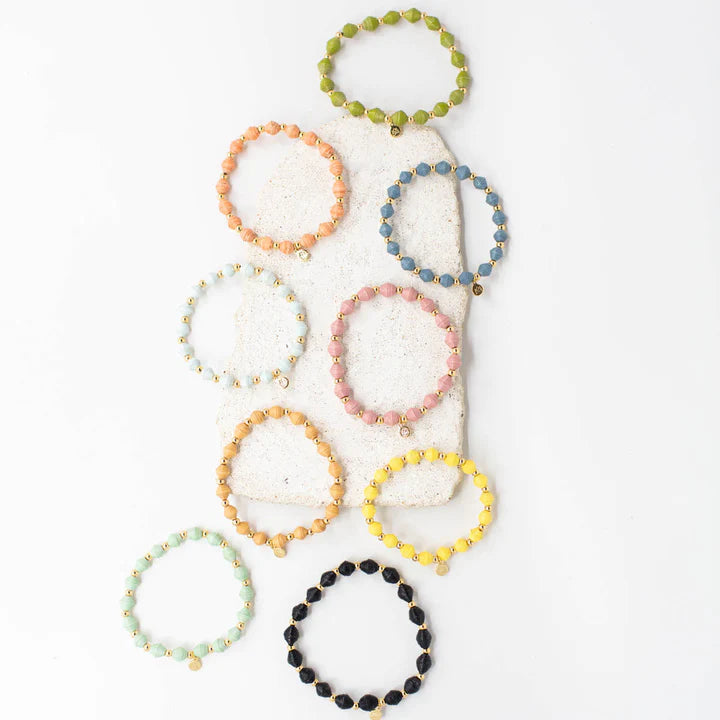 Fruits of The Spirit Hoop Bracelet - Multiple Colors Available