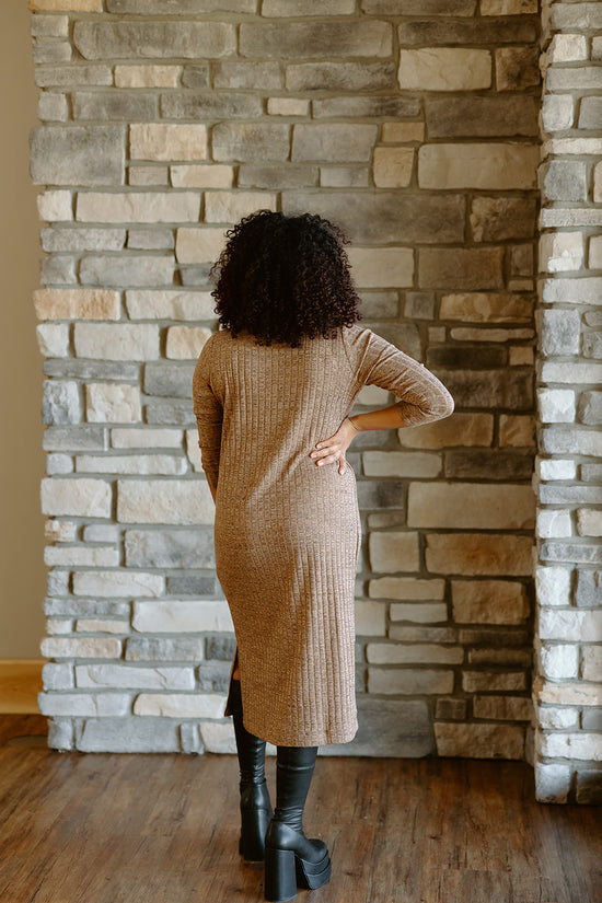 Turtleneck Dress - Cedar