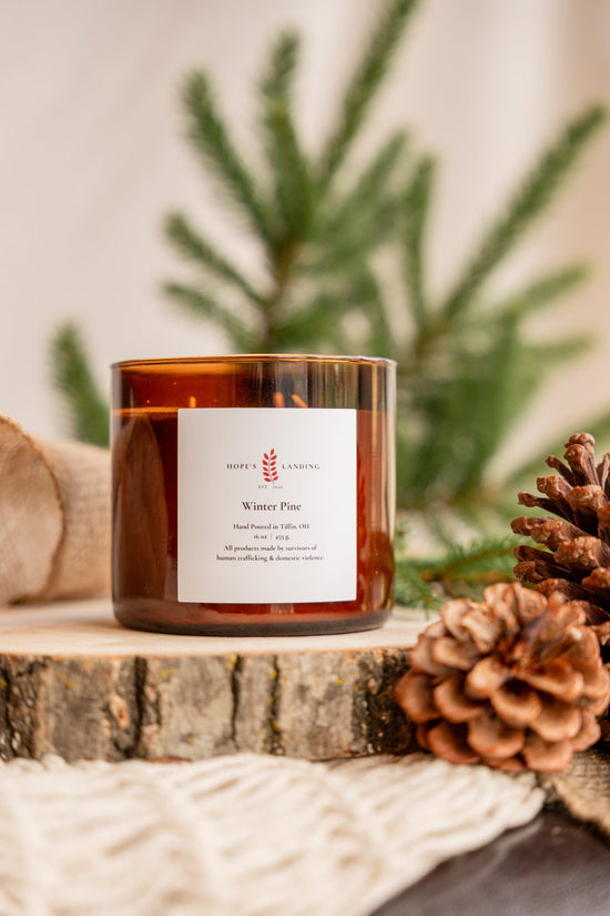 Winter Pine Candle - Multiple Sizes Available