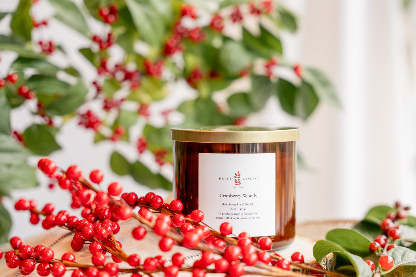 Cranberry Woods Candle - Multiple Sizes Available