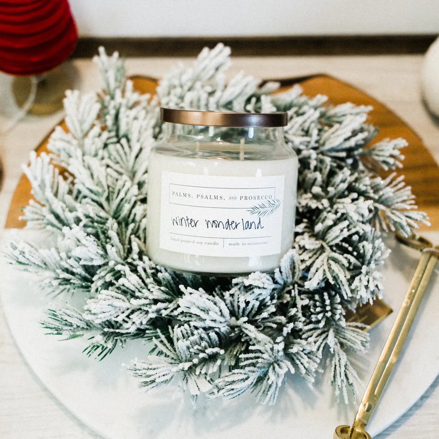 Winter Wonderland Soy Candle | Multiple Sizes