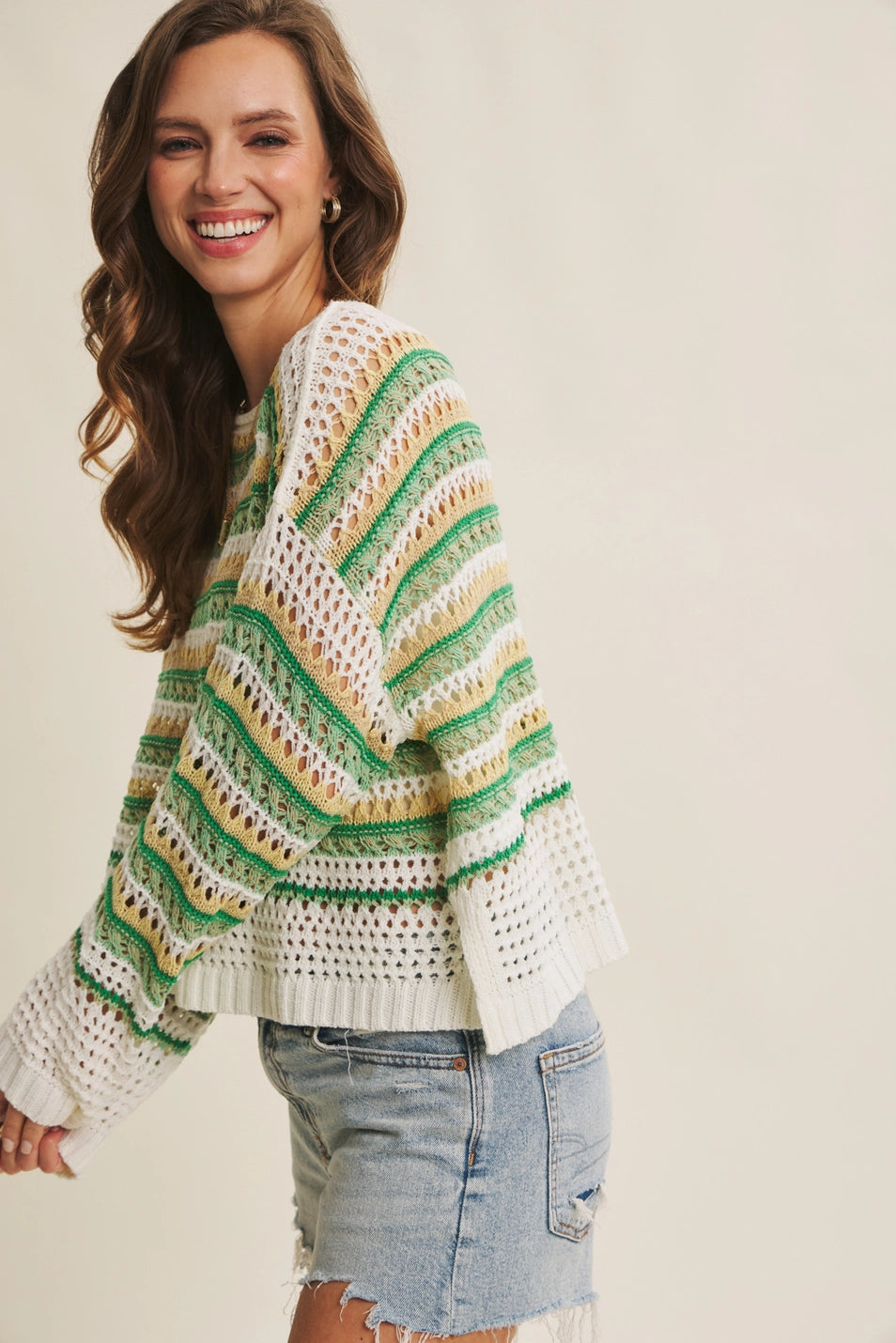 Crochet Sweater Top