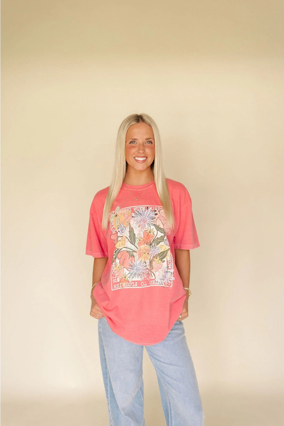Blooming with Purpose Tee