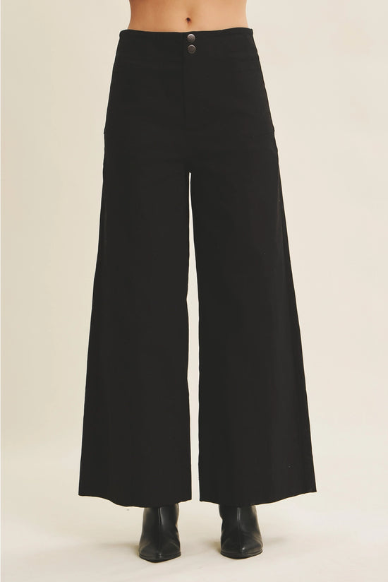 Everyday Essential  Wide-Leg Pants | Black