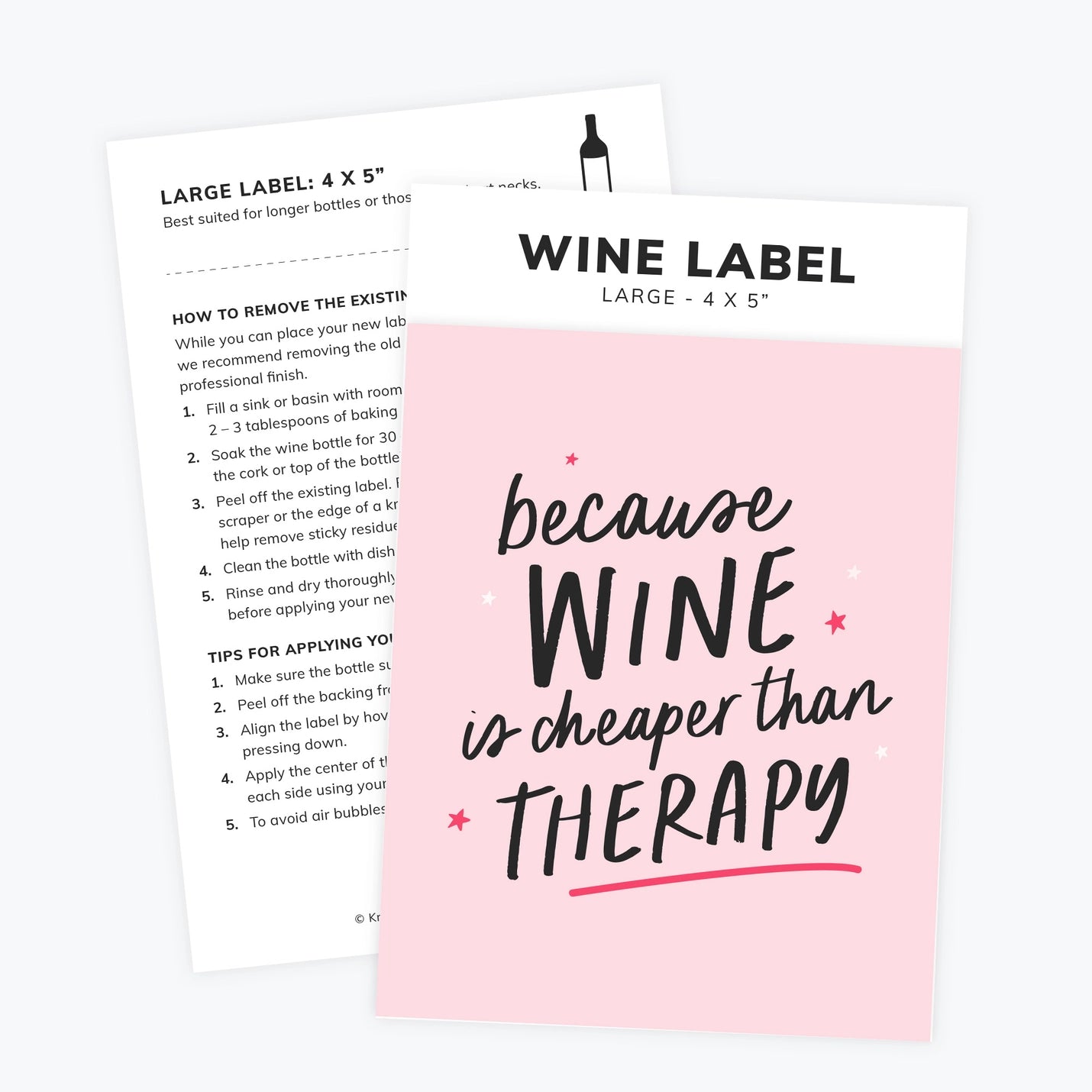 Wine Label - Multiple