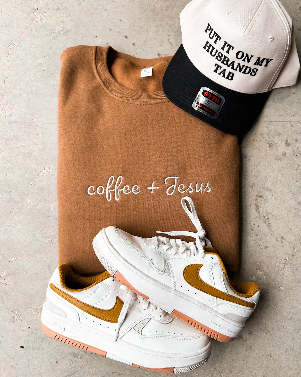 Coffee & Jesus Crewneck