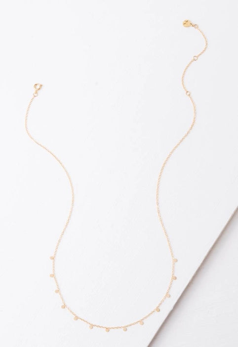 Load image into Gallery viewer, Evelyn Gold Drop Necklace
