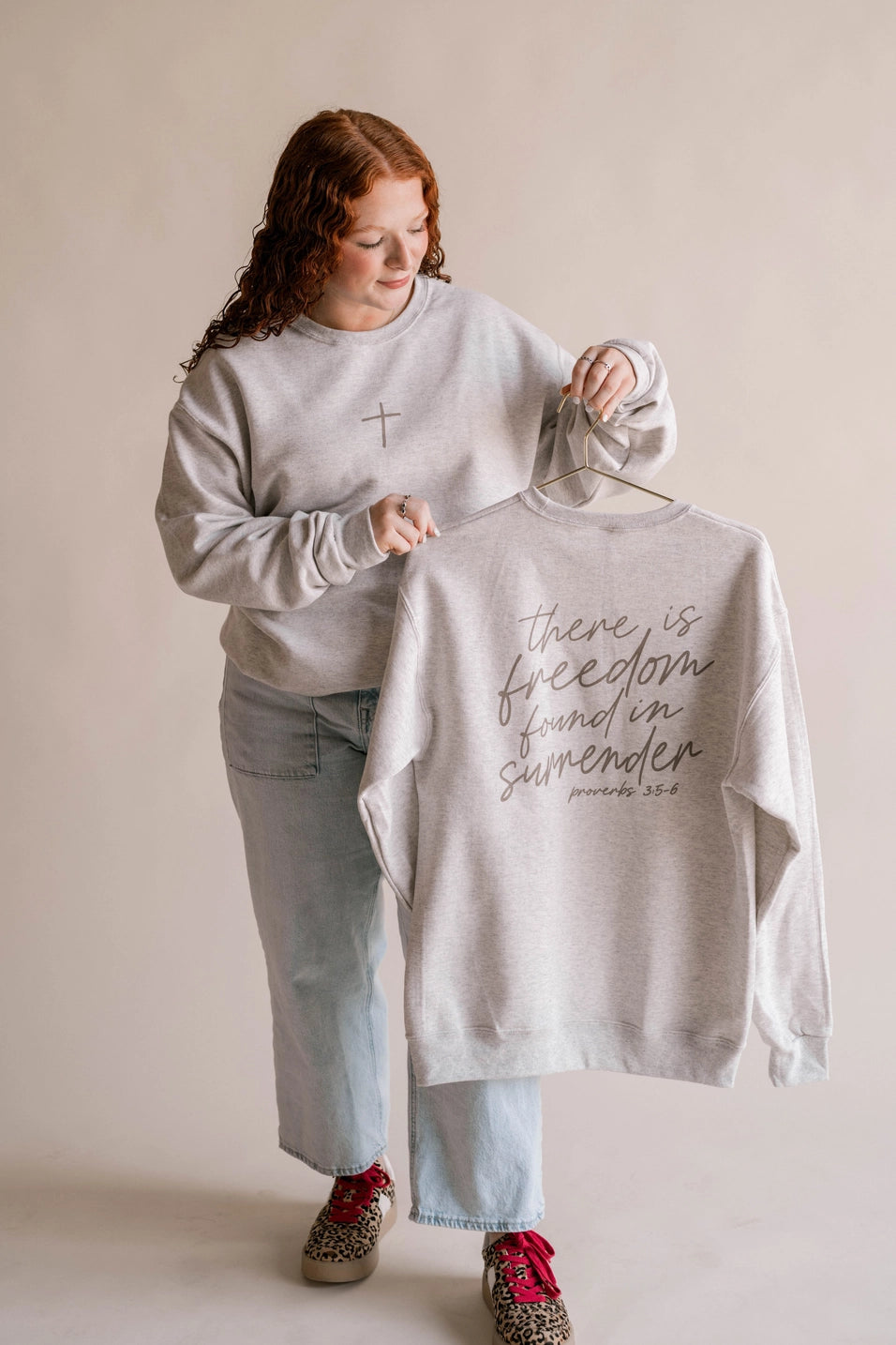 Freedom in Surrender Crewneck