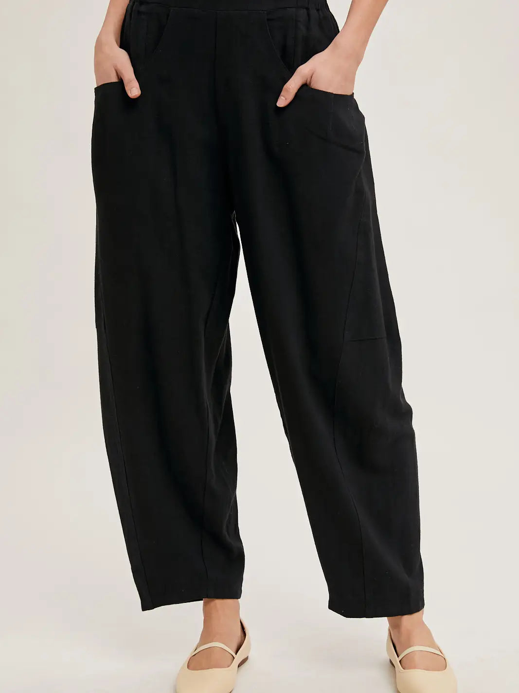Relaxed Barrel Pants