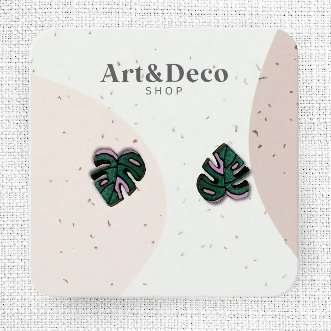 Maple Wood Earrings | Multiple Designs