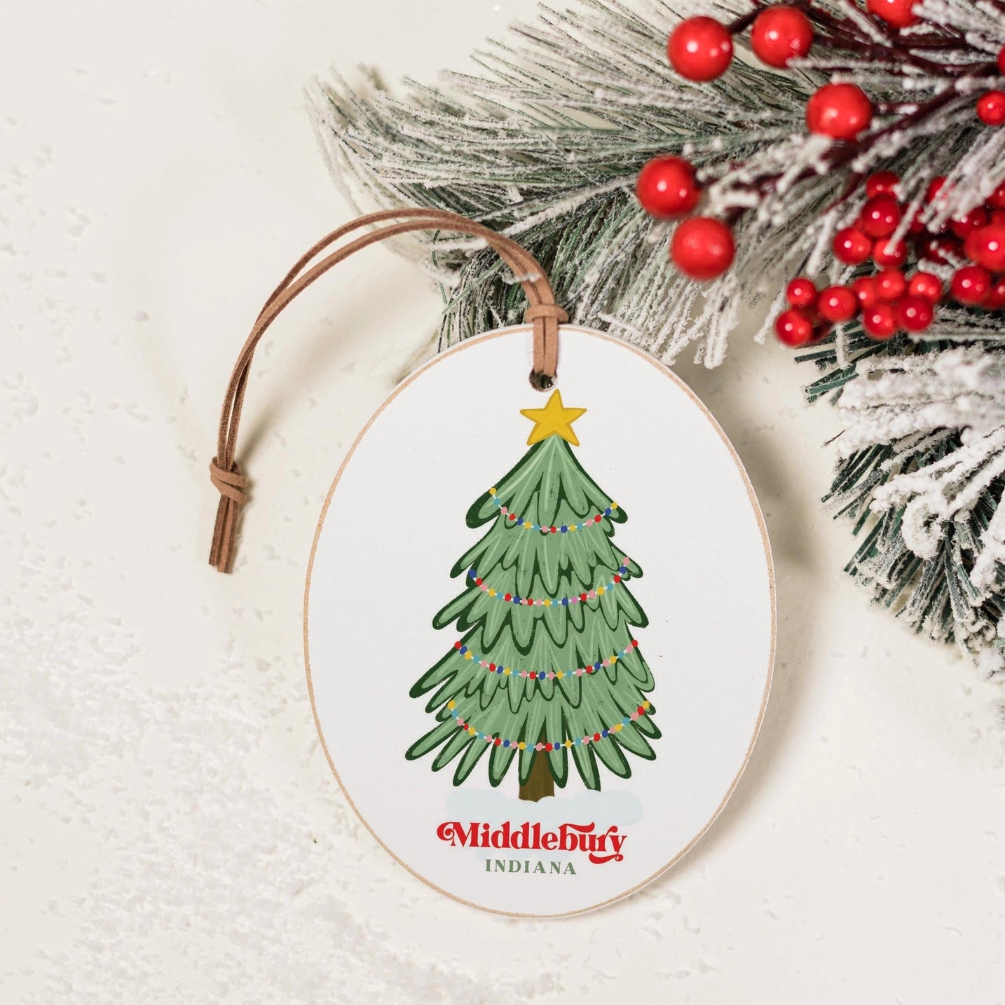 Christmas Tree Ornament - Middlebury, IN