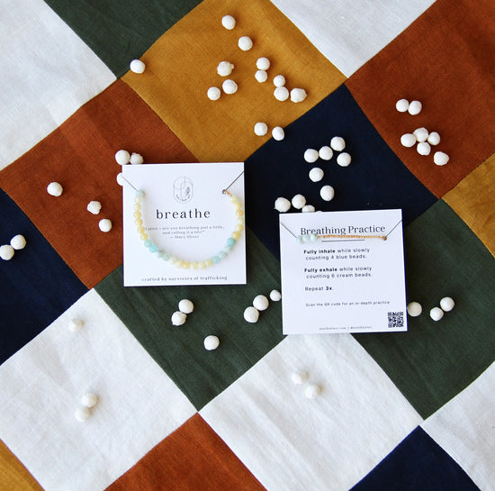 Breathe Bracelet | Handmade by Survivors of Human Trafficking