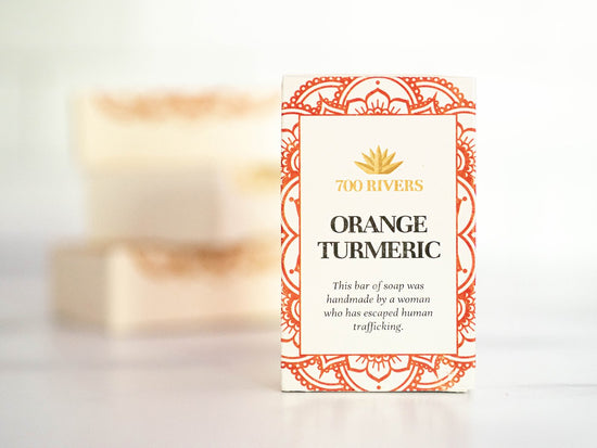 Orange Turmeric Soap Bar
