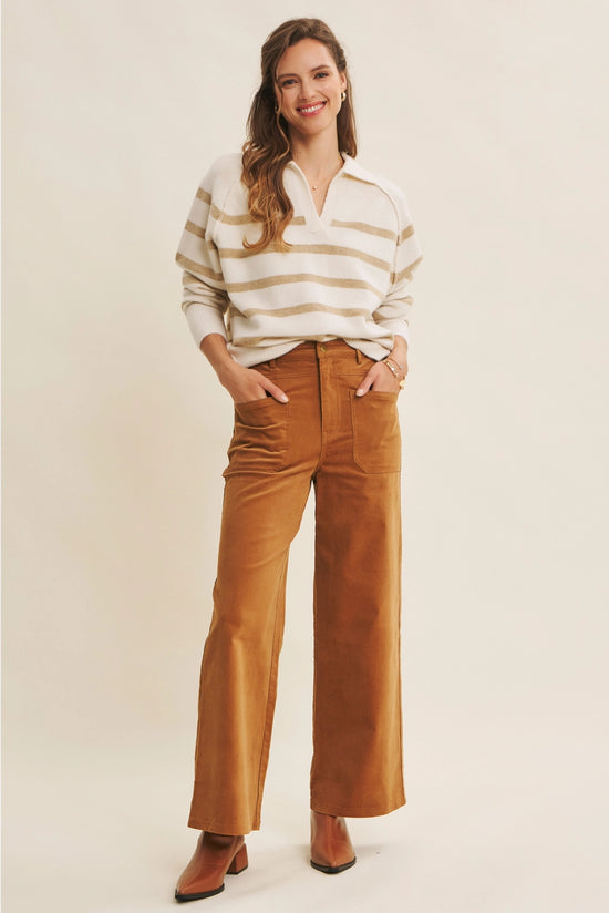 Cozy Classic Stripe Sweater | Multiple Colors