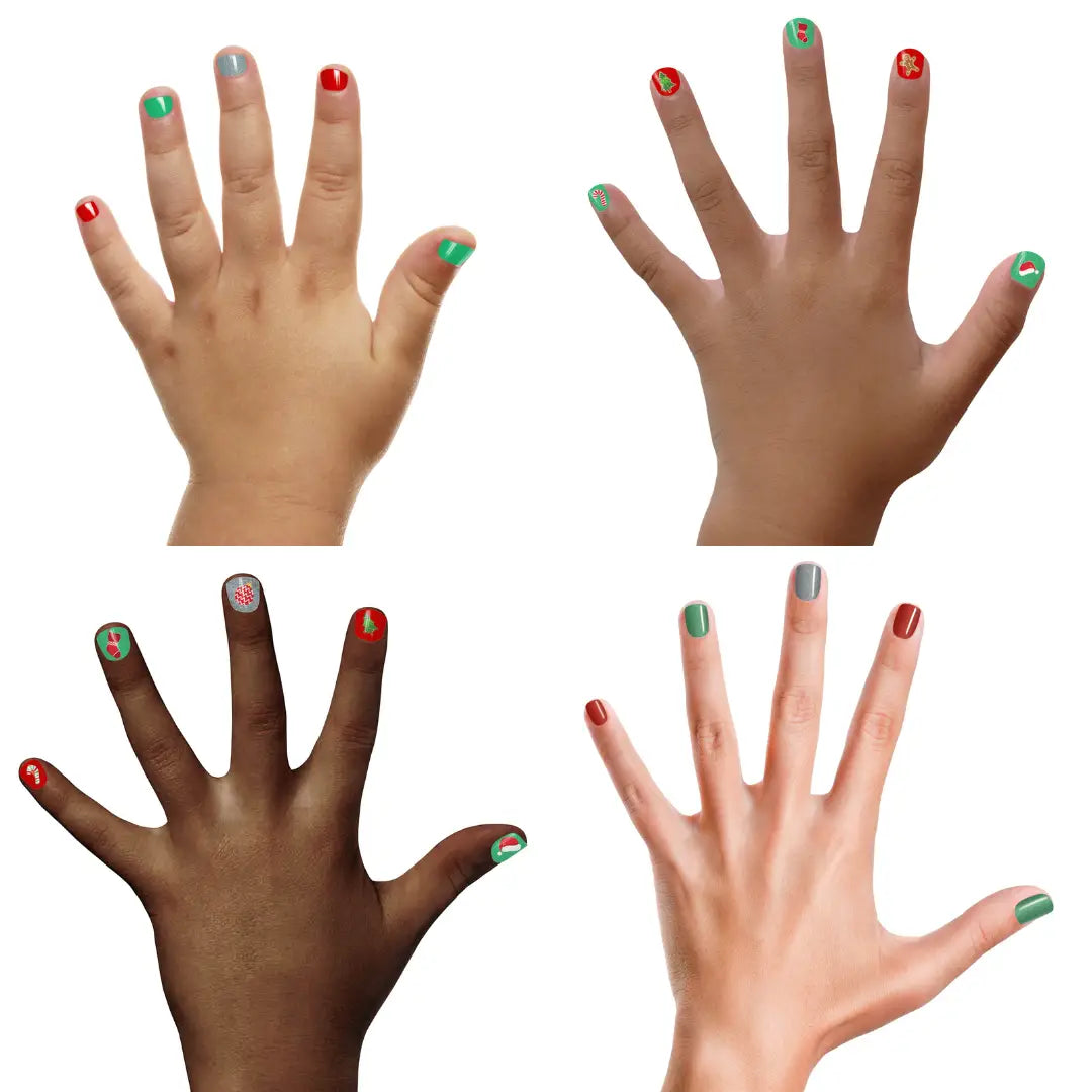 Santa's Sweetie Non-Toxic Kids Nail Polish Set
