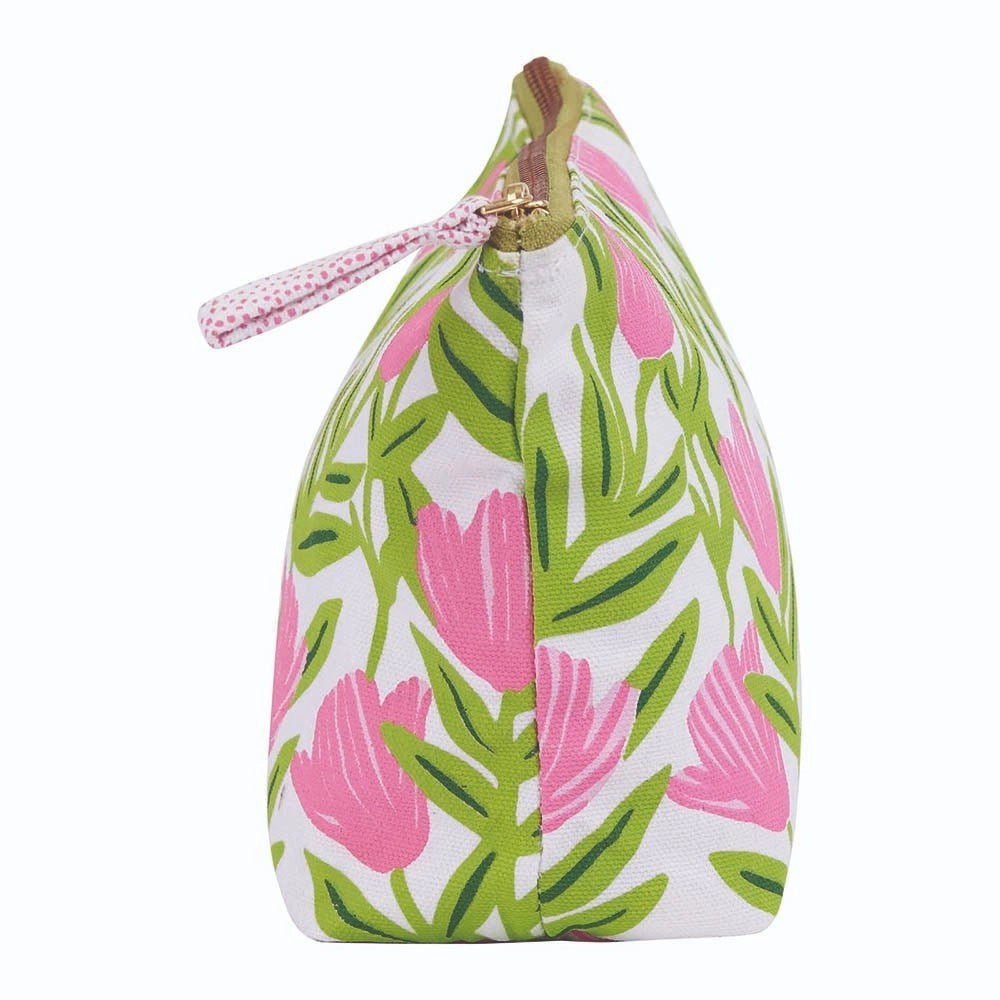 rockpaperflower medium pouch - multiple prints