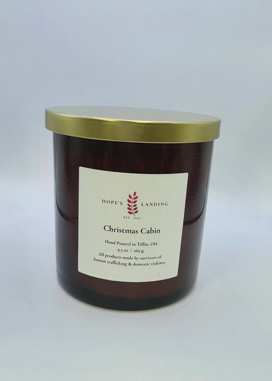 Christmas Cabin Candle - Multiple Sizes Available