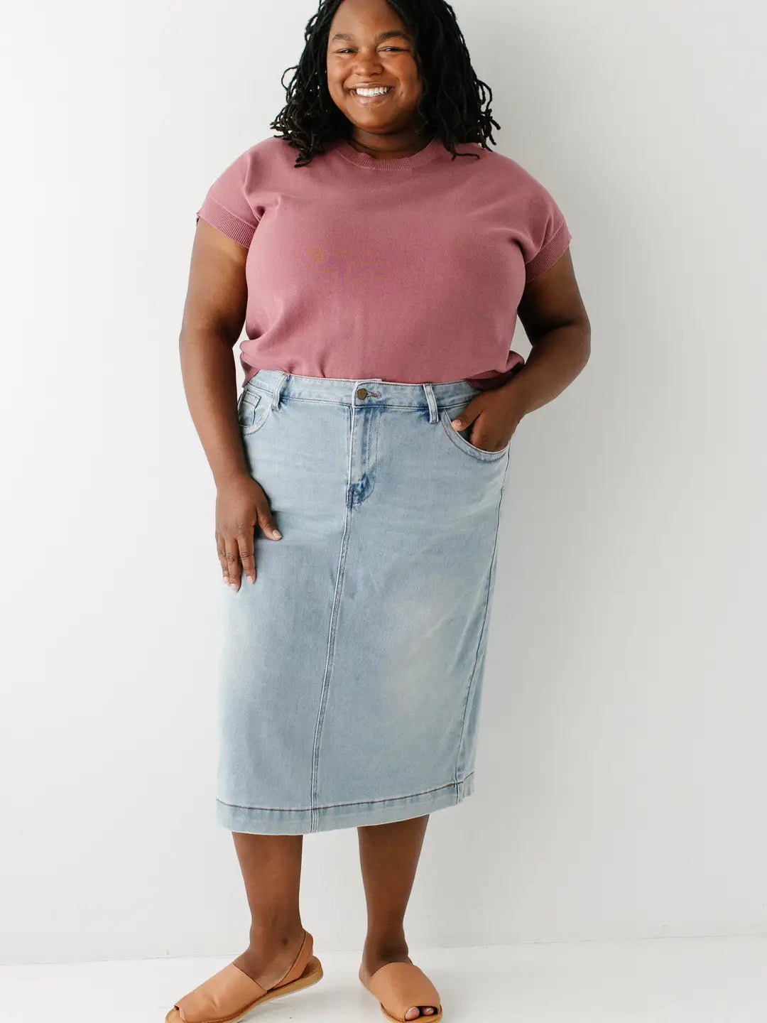 Meredith Classic Cotton Sweater Top