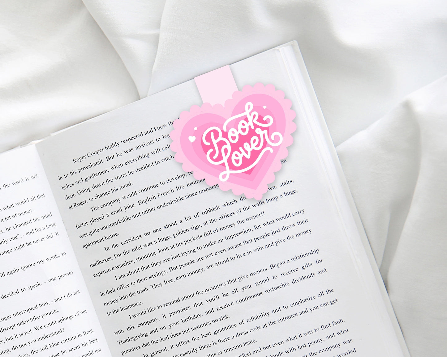 Book Lover - Magnetic Bookmark